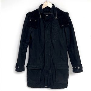 Utility Jacket with Detachable Hood S